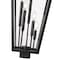 Z-Lite Gannon 5 Light Outdoor Post Mount Fixture, 16in. W x 38.75in. H, Black 5008PHXXLS-BK - alternate 2